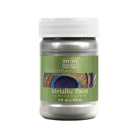 Modern Masters Metallic, Water Base, Silver, 6 Oz ME15006